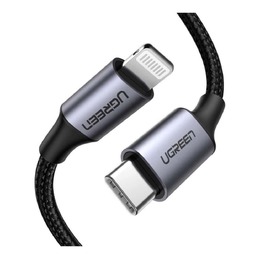 UGREEN 60759 Braided USB C to Lightning Cable - 3ft