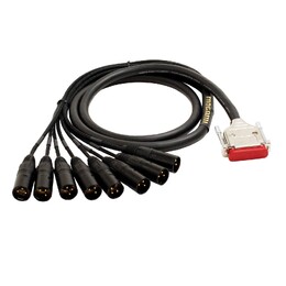 Mogami Gold DB25 to XLR Male Analog Interface Cable - 10ft