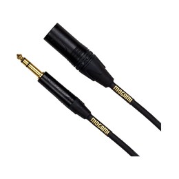 Mogami Gold 1/4" TRS to XLR Male Cable - 3ft