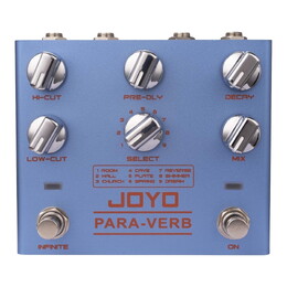 JOYO R-31 Para Verb Stereo Reverb Digital Effects Pedal
