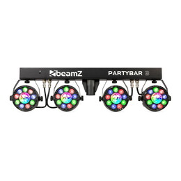 Beamz PartyBar 3 All-In-One LED DJ Lighting System