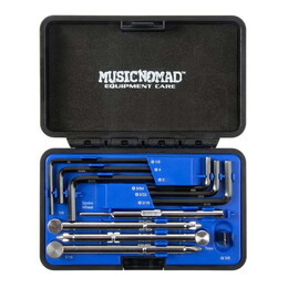 Music Nomad MN235 Premium Guitar Tech Truss Rod Wrench Set - 11-Piece