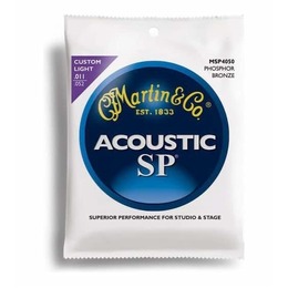 Martin M4050 SP 92/8 Phosphor Bronze Custom Light Guitar String Set 11-52