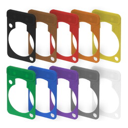 Neutrik DSS Lettering Plates for D-Series Connectors