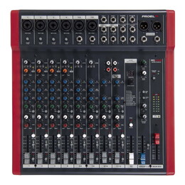 Proel MQ12USB 12-Channel PA Mixer with DFX and USB