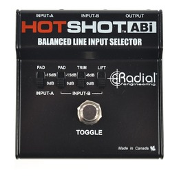 Radial Hotshot ABi Balanced Footswitch Line Input Selector