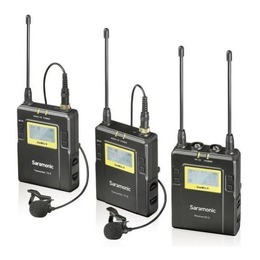 Saramonic UWMIC10 Portable Wireless Lavalier Microphone System 2x Body Pack