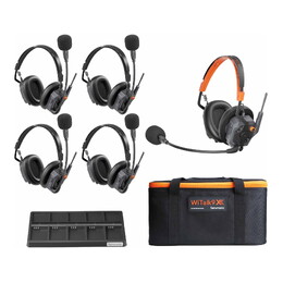 Saramonic WiTalk9X 5D 5-Person Dual-Ear Wireless Intercom Headset System