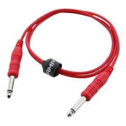 SWAMP 1/4" Slim-Line Patching TS Cable - RED - 1m