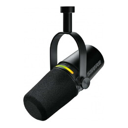 Shure MV7+ Hybrid Podcast Microphone - Black