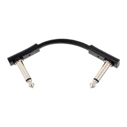 RockBoard Flat Patch Cable - Black Connectors - 45cm