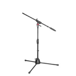 SWAMP MS-005T Pro Microphone Stand - Telescopic Boom - Low Height