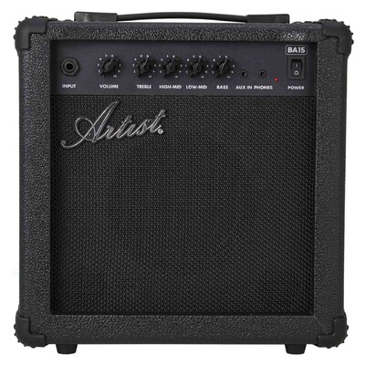Artist BA15 15W Bass Guitar Amplifier