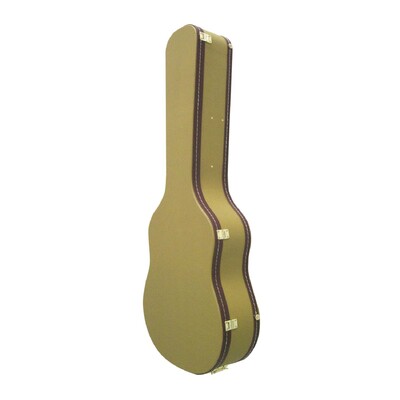 Artist DC350FTB Tweed Acoustic 6/12 String Dreadnought Guitar Hard Case