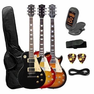 Artist AP1 LP Style Electric Guitar with Accessories