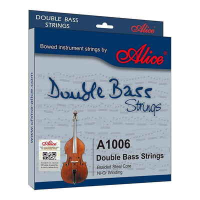 Alice A1006 Double Bass String Set - 4 Strings