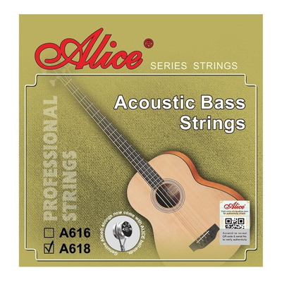 Alice A618 Acoustic Bass String Set - Light Gauge 40-95
