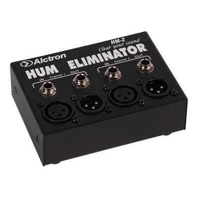 Alctron HM-2 Hum Eliminator - Transformer Isolator - 1/4" and XLR Inputs