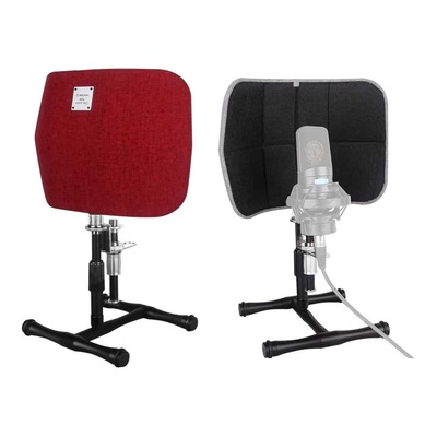 Alctron PF52 Desktop Mic Screen / Reflection Filter - Red