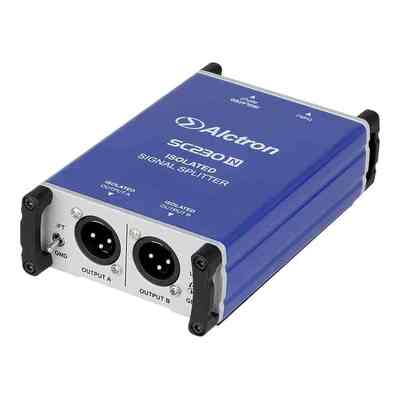 Alctron SC230N Isolated Microphone and Line Signal Splitter