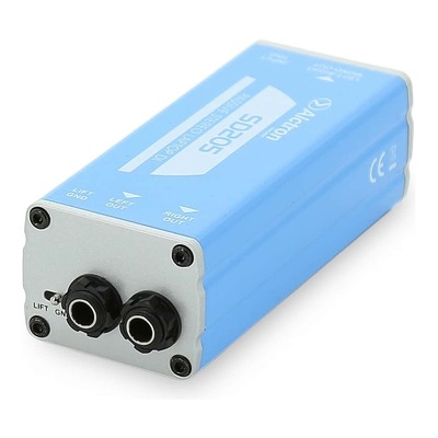 Alctron SD205 Passive Laptop Tablet DJ Stereo DI Compact Direct Input Box
