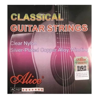 Alice AC107 Classical Guitar Strings - Nylon 28-43