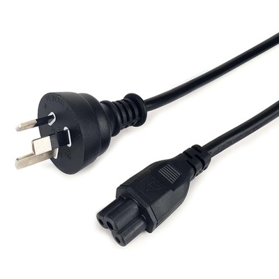 Powermaster K3745 Mains Plug to IEC-C5 Power Cable - Kettle Cord - 2m