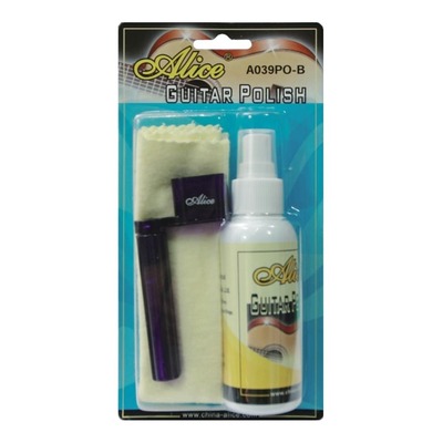Guitar Polish Kit - Microfibre Cloth - Peg Winder