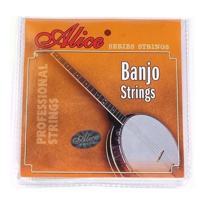 Alice Steel AJ05 Banjo Strings - 5 String Set - 9-21