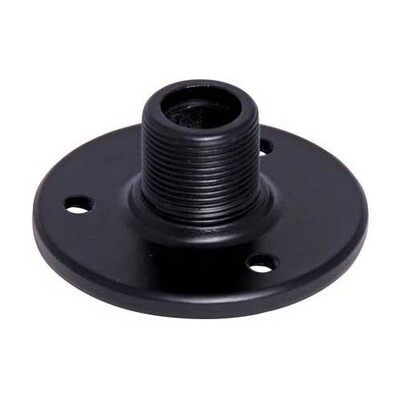 Microphone Flange Mount Base - Black