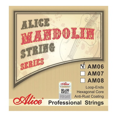 Alice AM06 85/15 Bronze Mandolin String Set -  Light Gauge 10-34