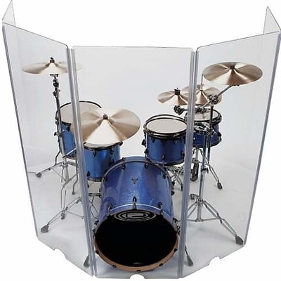 SWAMP 5 Panel Drum Shield Isolation Booth