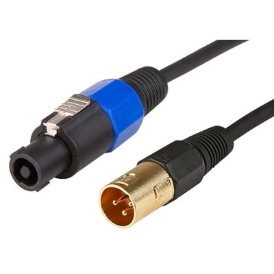 SWAMP Speaker Adapter Cable - Speakon(m) to XLR(m) - 1m