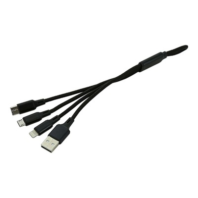 SWAMP 3in1 Universal USB Smartphone Charging Cable