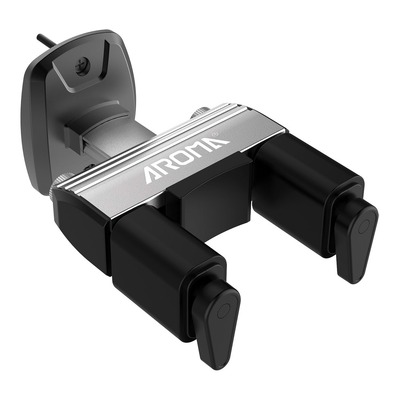 Aroma AH-86 Auto Locking Guitar Wall Hanger - Metal Mount