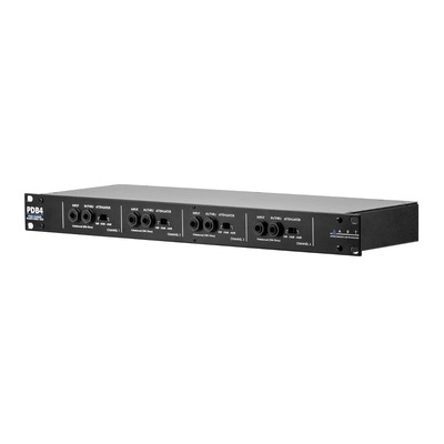 ART PDB4 4 Channel Passive Direct Box - 19" Rack Mountable