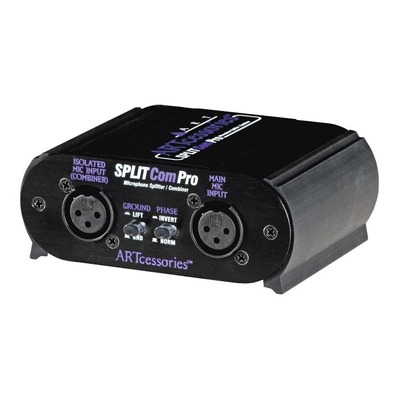 ART SPLITCom Pro Microphone Signal Splitter / Combiner