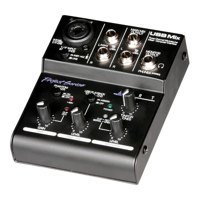 ART USB 3-Channel Mixer Audio Interface