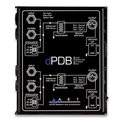 ART dPDB Dual Passive DI Box
