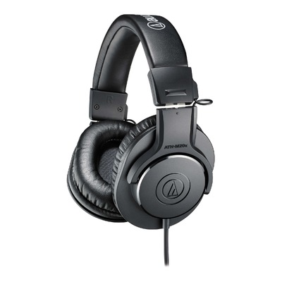 Audio-Technica ATH-M20x Professional Monitor Closed-Back Over-Ear Headphones