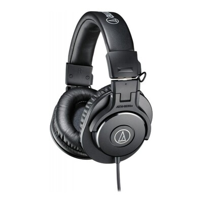 Audio-Technica ATH-M30x Professional Monitor Closed-Back Over-Ear Headphones