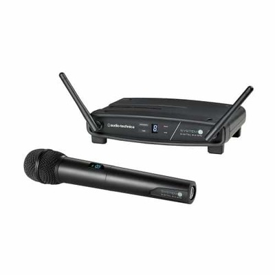 Audio-Technica ATW-1102 System 10 Digital Wireless 2.4GHz Handheld Microphone
