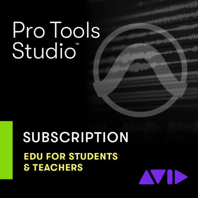 Avid Pro Tools Studio 1-Year Subscription - Student/Teacher