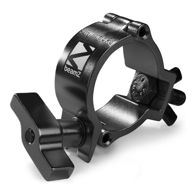 Beamz BC50B-100N Slimline Half Coupler Clamp – Black