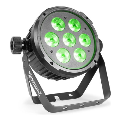 Beamz BT270 LED Flat Parcan with DMX and IRC -  RGBW 7 x 6W