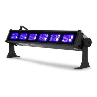 Beamz BUV63 6x3W UV LED Stage Lighting Bar