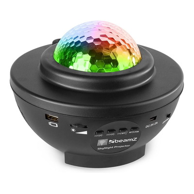 Beamz SkyNight LED Galaxy Effect Light Projector with R/G Laser