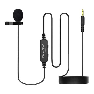 CKMOVA LCM2 3.5mm Lavalier Omnidirectional Condenser Microphone