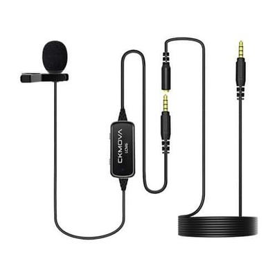 CKMOVA LCM6 3.5mm Lavalier Omnidirectional Condenser Microphone