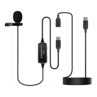 CKMOVA LCM6C USB Type-C Lavalier Omnidirectional Condenser Microphone 